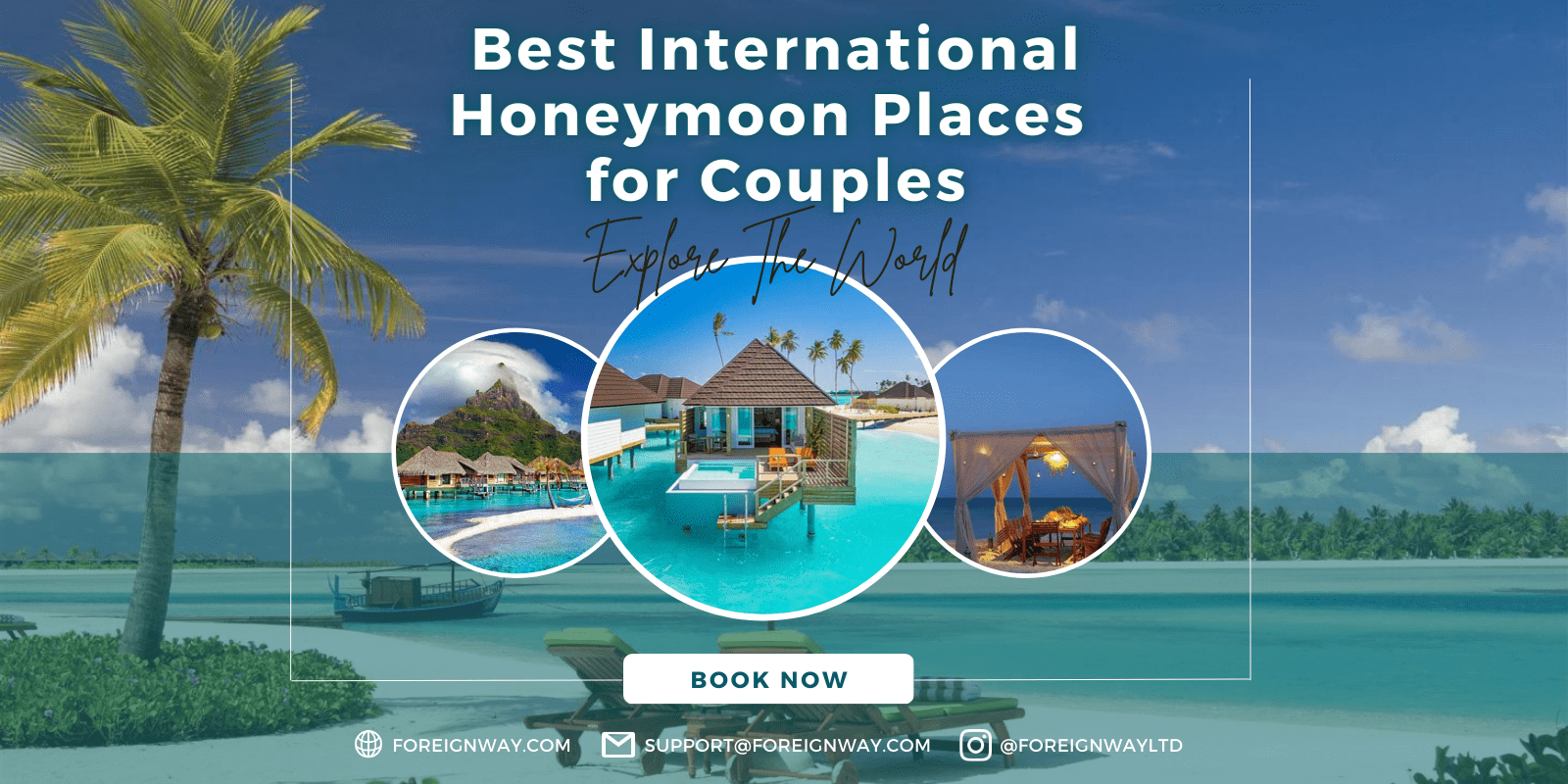 11 Best International Honeymoon Places For Couples In 2024