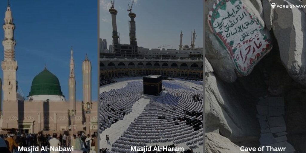 Places you can visit during your Umrah and  Hajj