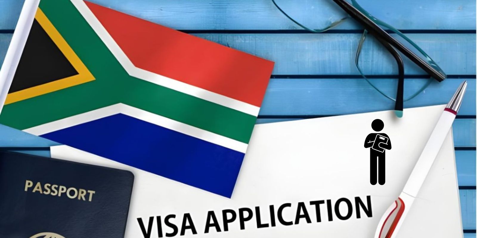 visa number on passport south africa