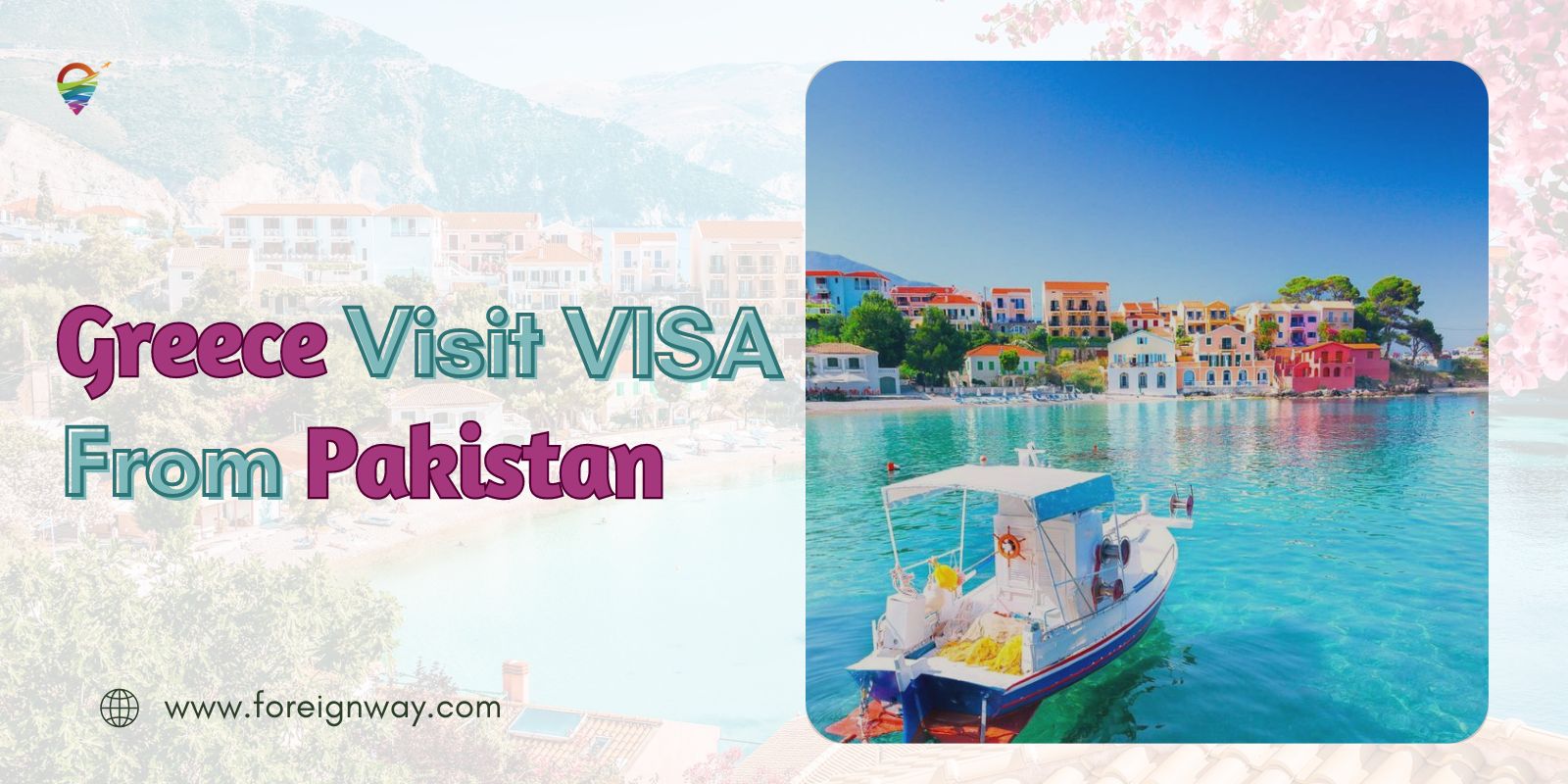 greece visit visa fee from pakistan