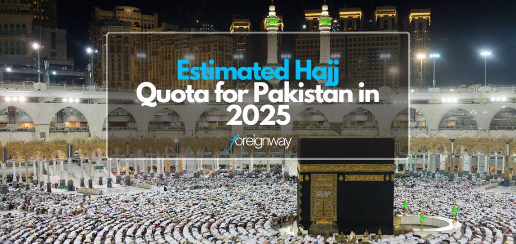 Estimated Hajj Quota for Pakistan in 2025